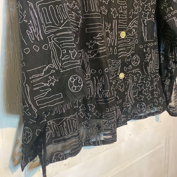 Napa Valley Woman New Gorgeous Slightly Sheer & So soft 24W Posh Buttons - Picture 2 of 9